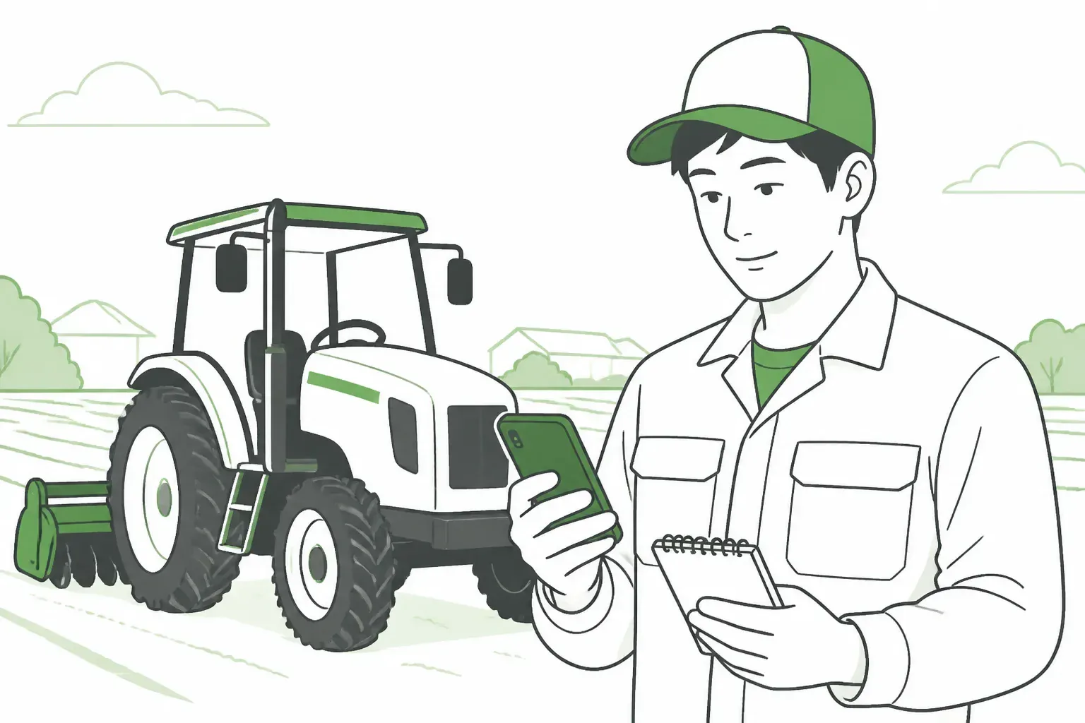 査定の準備をするイメージ
